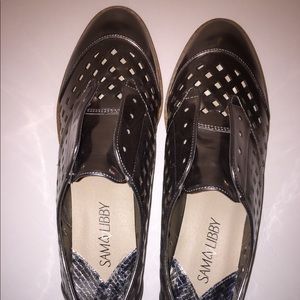 Sam & Libby Metallic Oxfords